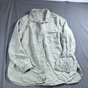 Old Navy Women's Long-Sleeve Button-Down Shirt G0012